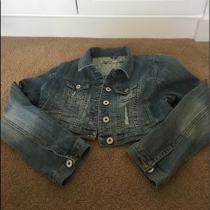 Denim Crop Jacket